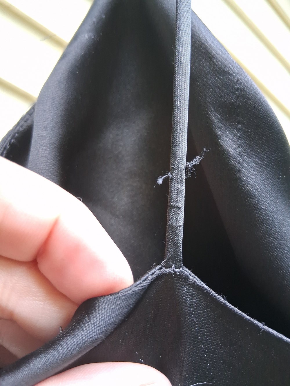 Zara Black Satin Slip Dress Size Small NWT- FLAWED - Picture 14 of 16